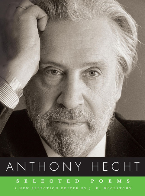 Cover image for book Selected Poems of Anthony Hecht