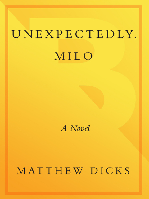 Cover image for book Unexpectedly, Milo