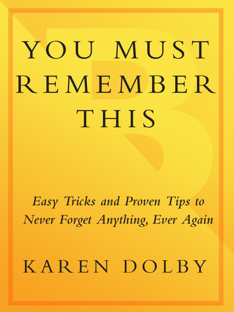 Cover image for book You Must Remember This