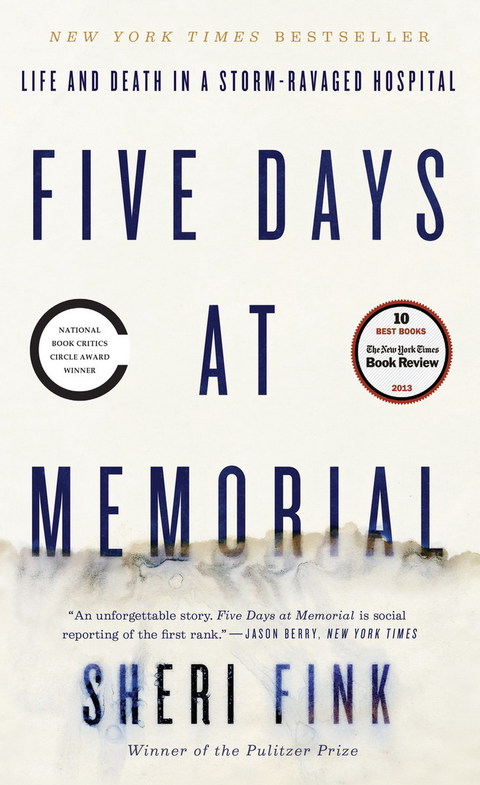 Cover image for book Five Days at Memorial