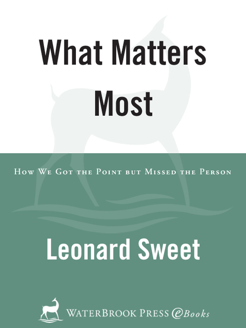 Cover image for book What Matters Most