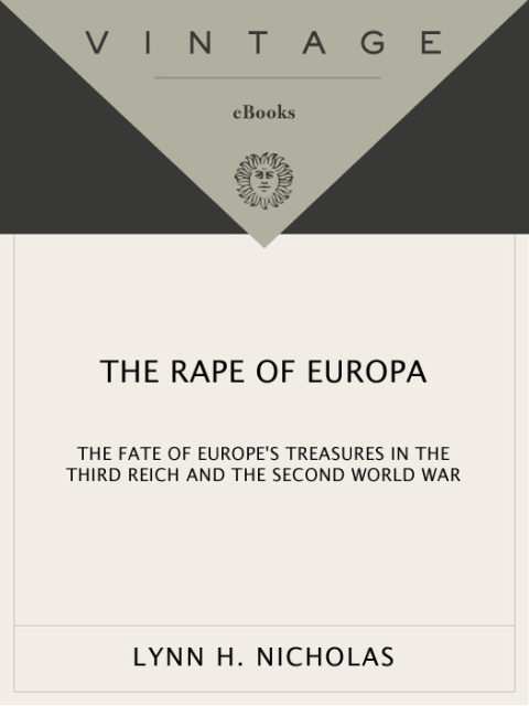 Cover image for book The Rape of Europa