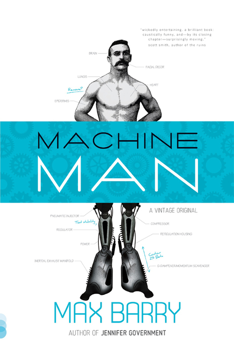 Cover image for book Machine Man