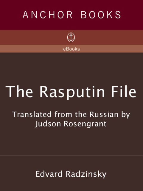 Cover image for book The Rasputin File