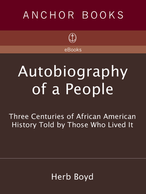 Cover image for book Autobiography of a People