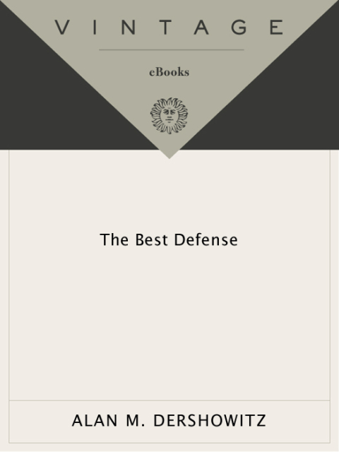 Cover image for book The Best Defense