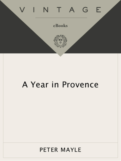 Cover image for book A Year in Provence