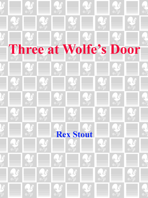 Cover image for book Three at Wolfe's Door