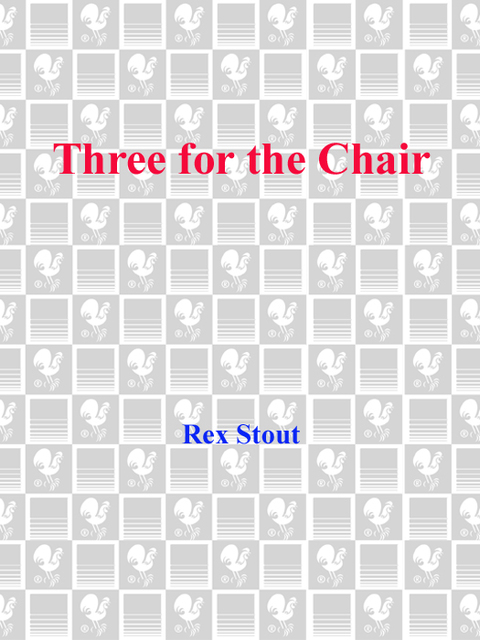 Cover image for book Three for the Chair