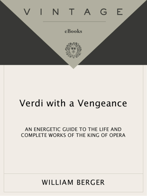 Cover image for book Verdi With a Vengeance