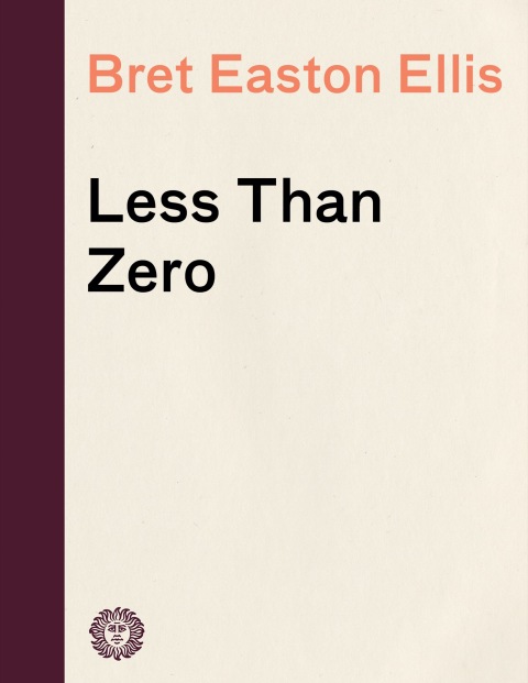Cover image for book Less Than Zero