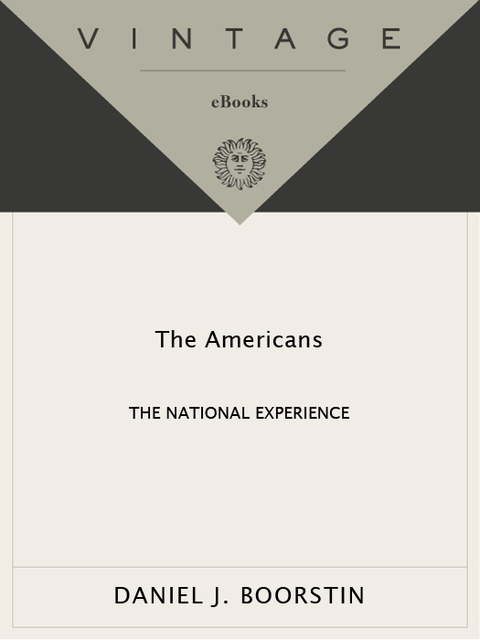 Cover image for book The Americans: The National Experience