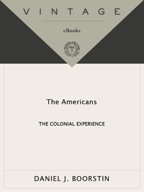 Cover image for book The Americans: The Colonial Experience