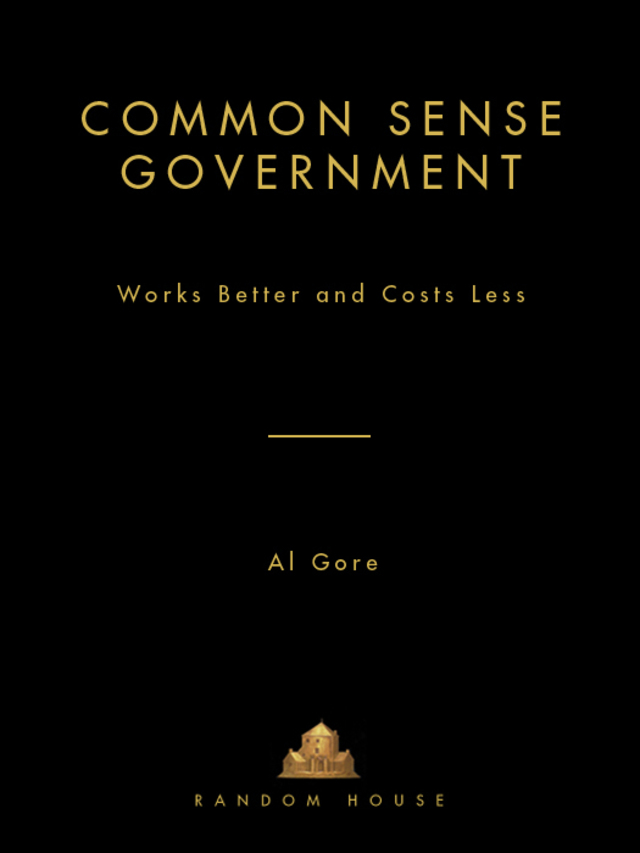 Common Sense Government