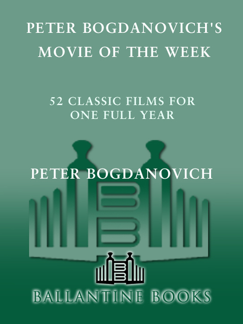 Cover image for book Peter Bogdanovich's Movie of the Week