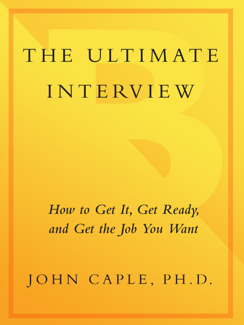 Cover image for book The Ultimate Interview