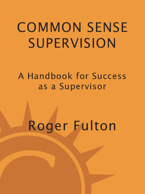 Cover image for book Common Sense Supervision