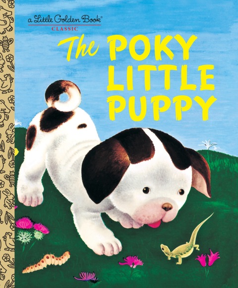 Cover image for book The Poky Little Puppy