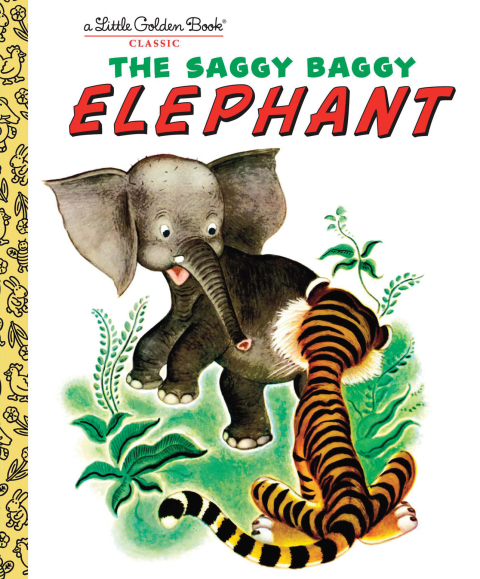 Cover image for book The Saggy Baggy Elephant