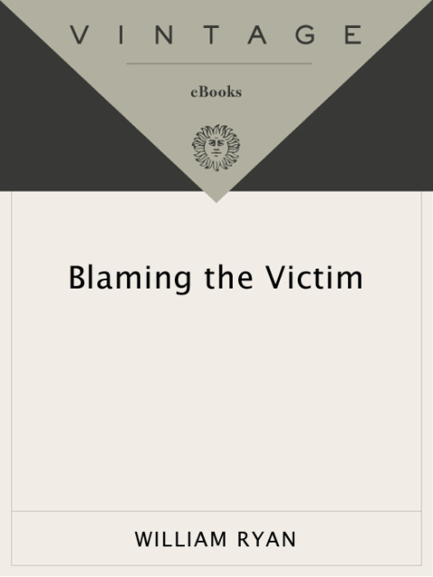 Cover image for book Blaming the Victim