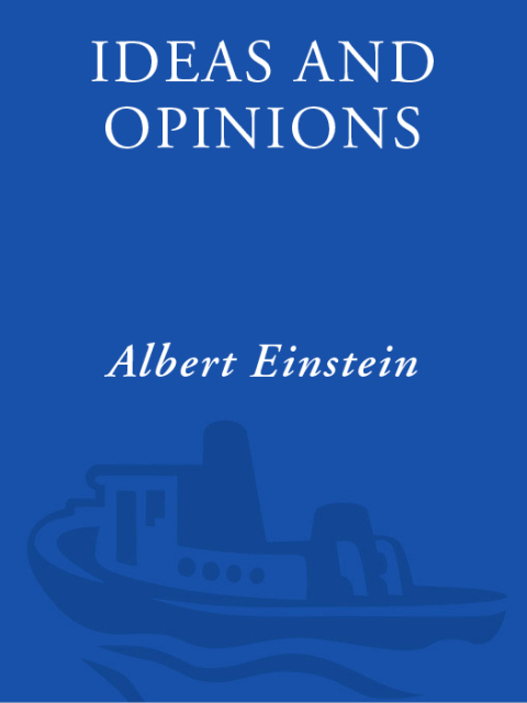 Cover image for book Ideas And Opinions