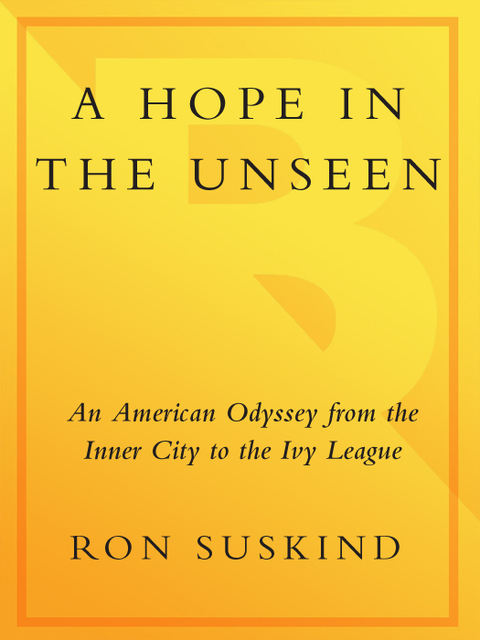Cover image for book A Hope in the Unseen