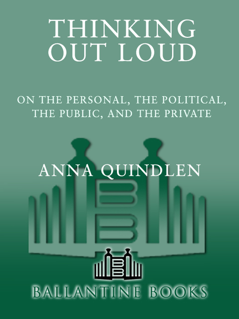 Cover image for book Thinking Out Loud