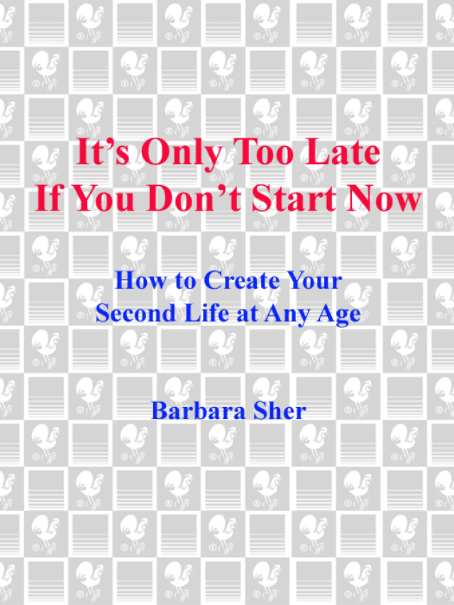It's Only Too Late If You Don't Start Now