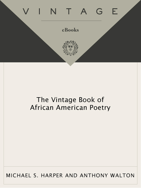 Cover image for book The Vintage Book of African American Poetry