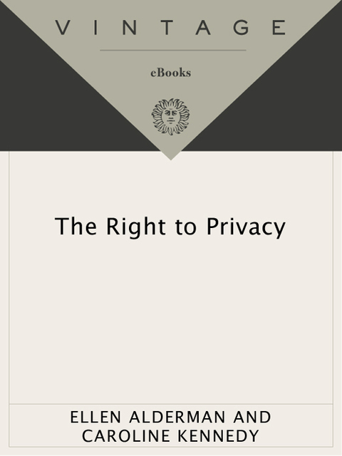 Cover image for book The Right to Privacy