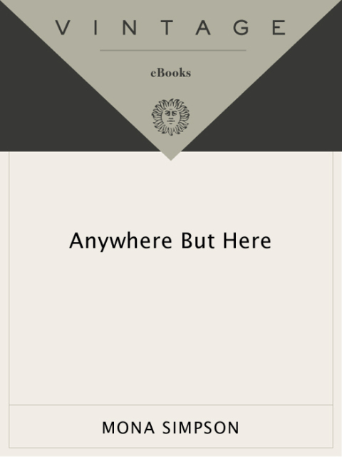 Cover image for book Anywhere but Here