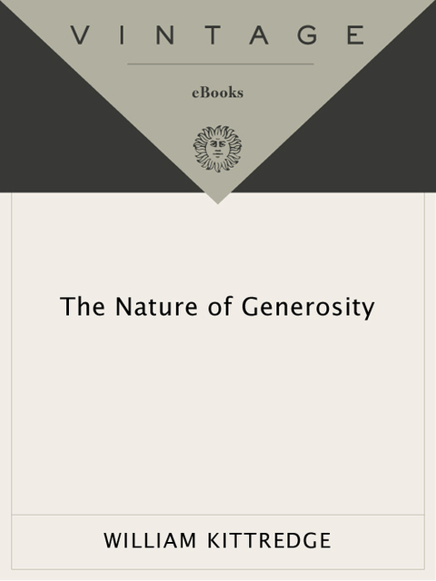 Cover image for book The Nature of Generosity