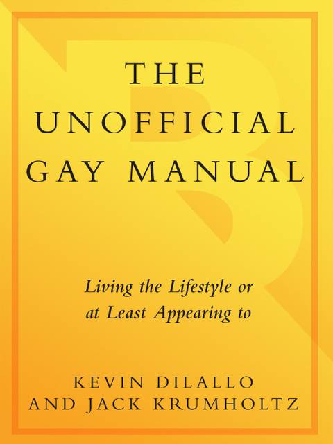 Cover image for book The Unofficial Gay Manual
