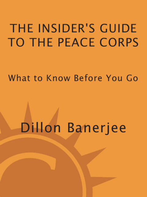 Cover image for book The Insider's Guide to the Peace Corps