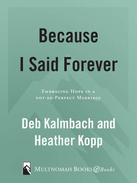 Cover image for book Because I Said Forever