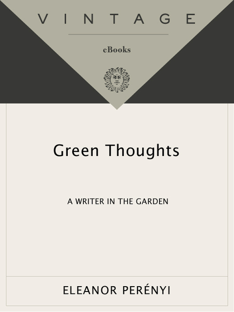 Cover image for book Green Thoughts