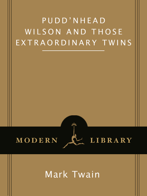 Cover image for book Pudd'nhead Wilson and Those Extraordinary Twins