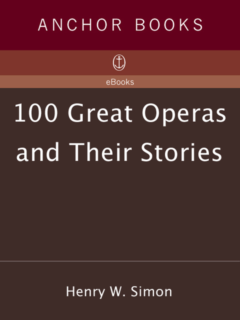 Cover image for book 100 Great Operas And Their Stories