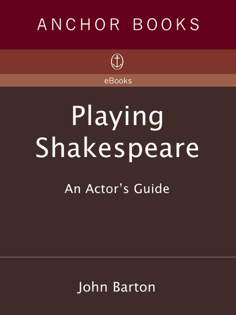 Playing Shakespeare:Actor's Guide