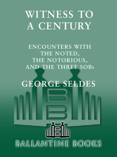 Cover image for book Witness to a Century