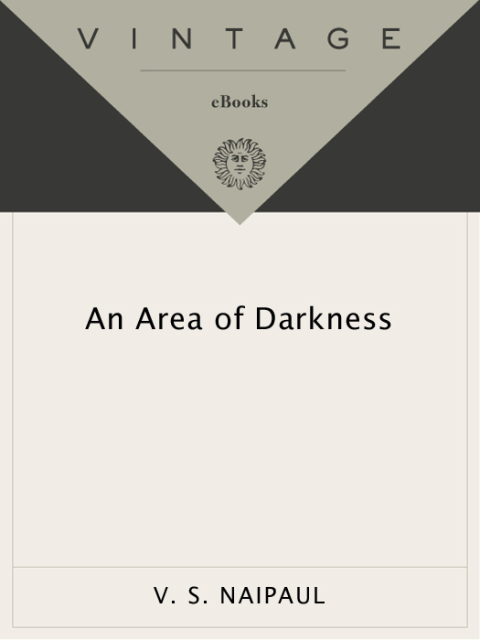 Cover image for book An Area of Darkness