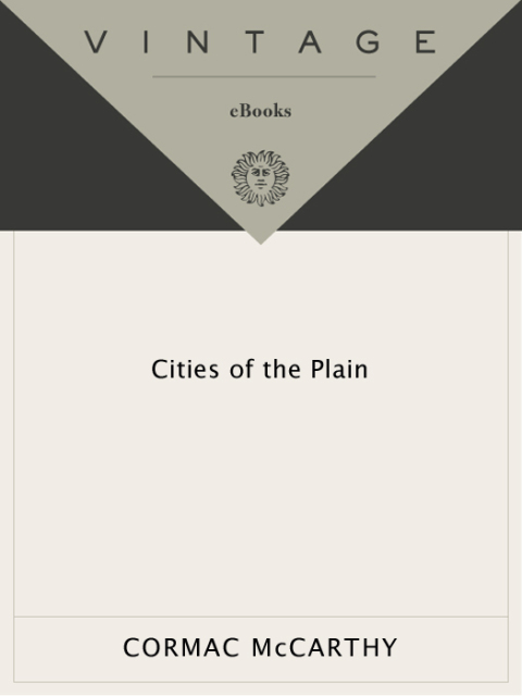 Cover image for book Cities of the Plain