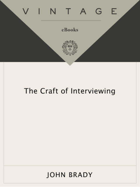 Cover image for book The Craft of Interviewing