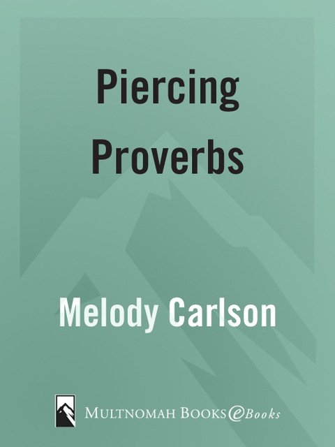 Cover image for book Piercing Proverbs