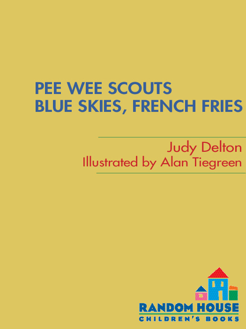 Cover image for book Pee Wee Scouts: Blue Skies, French Fries