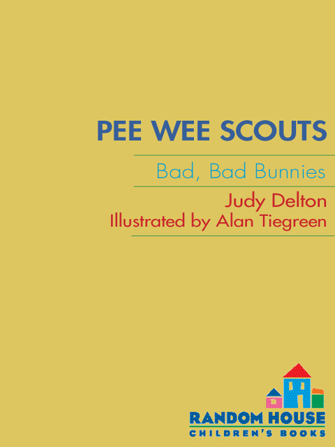 Cover image for book Pee Wee Scouts: Bad, Bad Bunnies