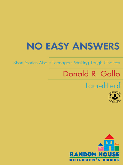 Cover image for book No Easy Answers