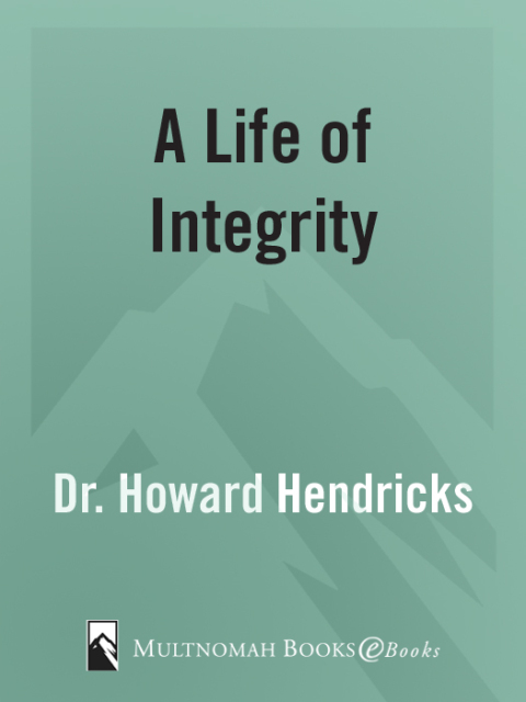 Cover image for book A Life of Integrity
