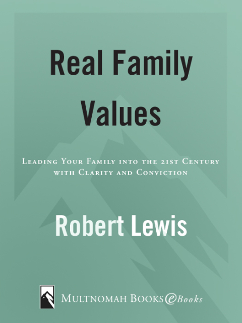 Cover image for book Real Family Values
