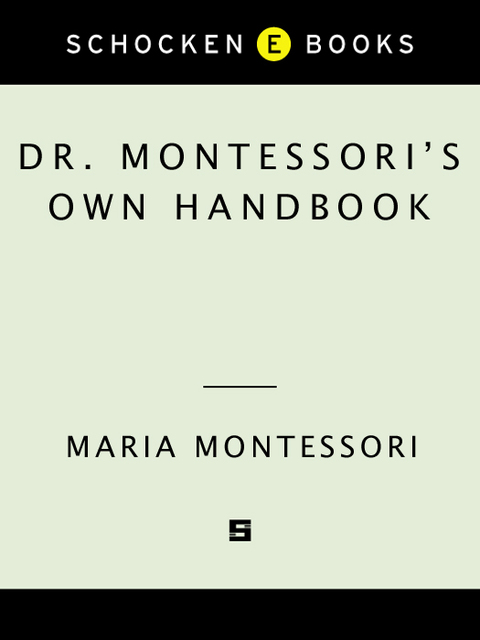 Cover image for book Dr. Montessori's Own Handbook